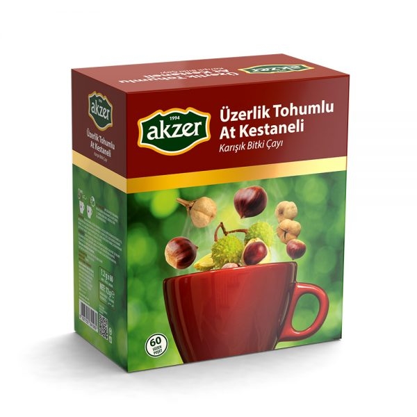 ÜZERLİK OTLU AT KESTANELİ ÇAY 60LI ÇAY